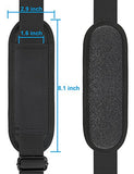 Taygeer Universal Replacement Laptop Shoulder Strap Luggage Duffel Bag Strap Adjustable Comfortable