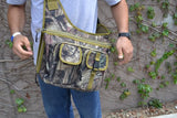 Explorer Tactical Concealed Carry Crossbody Shoulder Messenger Bag Black