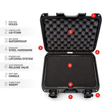 Nanuk 915 Waterproof Hard Case With Foam Insert - Black