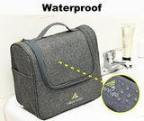Travel Hanging Toiletry Bag By Hikenture | Cosmetics, Makeup And Toiletries Organizer | Compact