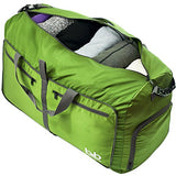 Extra Large Duffle Bag with Pockets - Travel Duffel Bag for Women and Men (Dark Green)