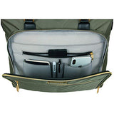 Kenneth Cole Reaction Chelsea Chevron 15" Laptop & Tablet Business Tote W/Removable Shoulder Strap, Olive, Laptop