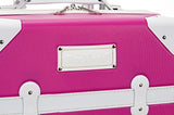 Rockland Stage Coach 20" Rolling Trunk, Magenta
