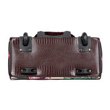 Nicole Lee Women's Exclusive Print Rolling Business Tote, Laptop Compartment Travel, Gypsy Girl, One Size