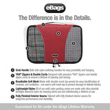 eBags Packing Cubes for Travel - 4pc Classic Plus Set - (Aquamarine)