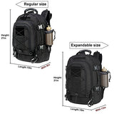 WolfWarriorX Military Tactical Assault Backpacks 3-Day Expandable Waterproof Water Resistant