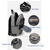 Gashen Packable Laptop Backpack Anti-Theft daypack with USB Charging Port and Password Lock