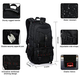 Fashion Laptop Backpack Contains Multi-Function Pockets, Tocode Durable Travel Backpack with USB
