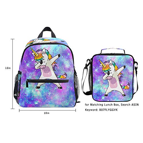 Unicorn Backpack Funky Backpacks For Girls Wonder Nation Girls 17" Laptop Backpack With Lunch Bag 2- Unicorn Backpack Funky Backpacks For Girls Wonder Nation Girls 17" Laptop Backpack With Lunch Bag 2-
