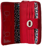 Rfid Turnlock Wallet - Vera Vera Wallet, Cardinal Red, One Size