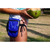 Aqua Quest CONTINENTAL Black Waterproof Travel Document Organizer Bag holds Passport, Money,