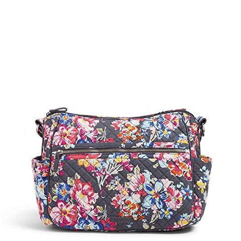 Vera Bradley Iconic Large On The Go, Signature Cotton, pretty Posies