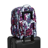 Vera Bradley Signature Cotton XL Campus Backpack, Neon Blooms
