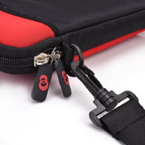 Kroo Nd13Scr1 13.3" Messenger Style Neoprene Bag Case With Front And Rear Pockets, Red