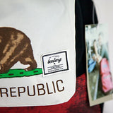 Benteng California Travel Backpack Light-Weight Fashion Hiking Daypack School Bag, Black