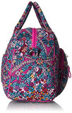 Vera Bradley Iconic Compact Weekender Travel Bag, Signature Cotton, Kaleidoscope