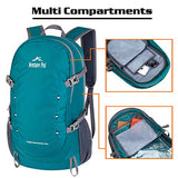 Venture Pal 40L Lightweight Packable Travel Hiking Backpack Daypack-Green