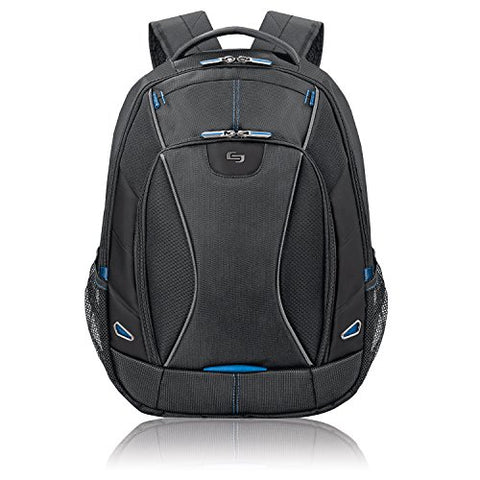 Solo Glide 17.3 Inch Laptop Backpack, Black