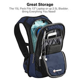 MIRACOL Hydration Backpack with 2L BPA Free Water Bladder, Thermal Insulation Pack Keeps Liquid