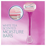 Gillette Venus Women's Comfortglide 3 Blade Disposable Razor, White Tea, 2 Count