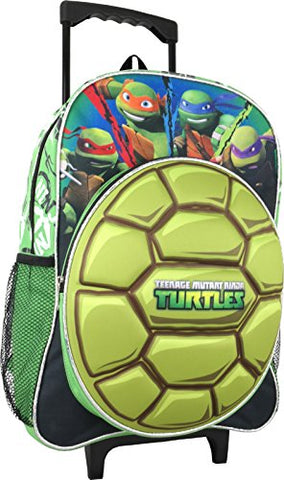 Nickelodeon Teenage Mutant Ninja Turtles Large 16" Rolling Backpack …