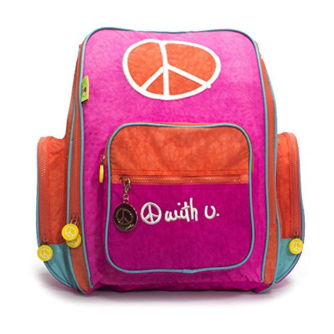 Biglove Kids Backpack Peace, Multi-Colored, One Size