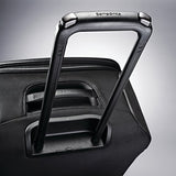 Samsonite Flexis Expandable Softside Carry On Luggage With Spinner Wheels, 19 Inch, Jet Black