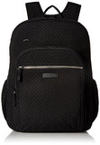 Vera Bradley Iconic Xl Campus Backpack, Microfiber, Classic Black