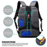 Coolbell 18.4 Inch Backpack Laptop Bag Travel Rucksack Water-Resistant Hiking Knapsack Protective