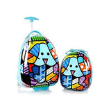 Heys Britto For Kids 2Pc- 18" Luggage And 15" Backpack Set - Blue Dog