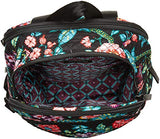 Vera Bradley Hadley Backpack, Signature Cotton, Vines Floral, vines floral, One Size