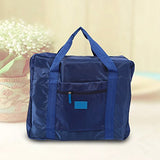 Yosoo Lightweight Waterproof Portable Travelling Bag Folding Storage Luggage Bag (Dark Blue)