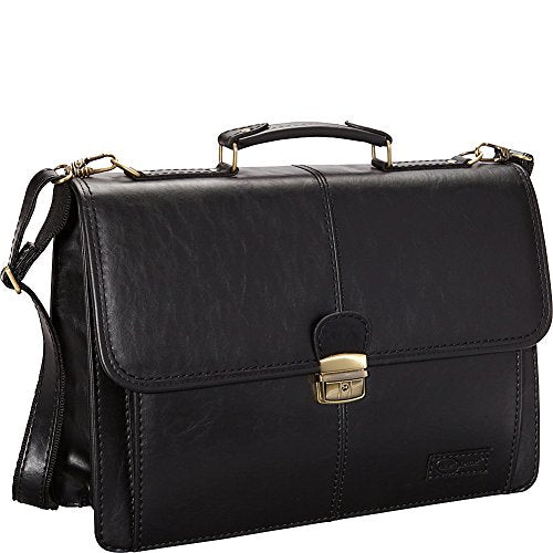 AmeriLeather Jefferson Executive Briefcase (Black)