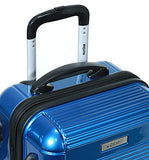 Dejuno Venture New Generation 3-Piece Hardside Spinner TSA Lock, Blue, One Size