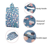 Travel Shoe Bags Portable Oxford Shoe Bags with Zipper Closure Waterproof Storage Organizer Bag for