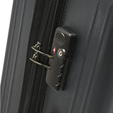 Traveler'S Choice Tasmania 29" Exp Hardsided Spinner Suitcase In Black