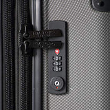 Mia Toro Italy Ruota Hardside Spinner Carry-on, Blue