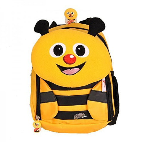 Cuties And Pals Kids Small Backpack With Pillow Lunch Bag - Bee