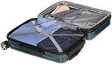 AmazonBasics Hard Shell Carry On Spinner Suitcase Luggage - 20 Inch, Navy Blue