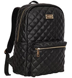 Sandy Lisa Backpack Bag Designer Lightweight Gold Trim Women Laptop Compartment