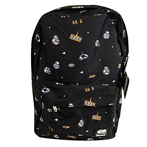 Loungefly x Star Wars Space Droid AOP Backpack (One Size, Black)