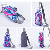 Sami Studio Sling Bag Waterproof Sport Chest Pouch Gym Fanny Backpack Shoulder Crossbody Single