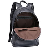 Berchirly Vintage Leather Laptop Backpack College School Bookbag Travel Rucksack