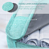 Packing Cubes 7 Pcs Travel Luggage Packing Organizers Set with Laundry Bag (Pale blue)