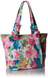 Vera Bradley Hadley East West Tote, Signature Cotton, Superbloom