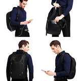 Luxur 37L Laptop Backpack Usb Charging Port Nylon Casual School Business Travel Daypack