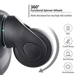 Expandable ABS Durable Suitcase 3 Piece Luggage Sets Lightweight with Double Wheels TSA Lock Spinner, Unisex Adults Teens Home Outddor Carry On Luggage (Blue 20/24/28 inch)