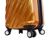 Mia Toro Onda Fusion Hardside Spinner Carry-On, Blue, One Size