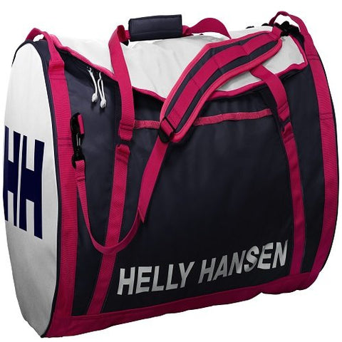 Helly Hansen Duffel 2 Water Resistant Packable Bag with Optional Backpack Straps, 70-liter (Meduim), 689 Evening Blue
