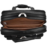 Siamod Ceresola 46005 Black Checkpoint-Friendly 15.6" Detachable-Wheeled Laptop Case